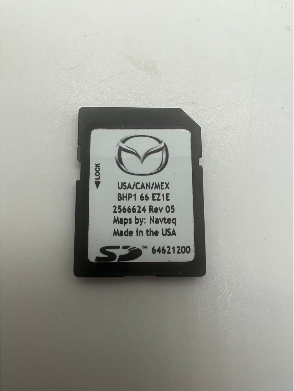 Mazda BHP1 66 EZ1E Navigation SD Card